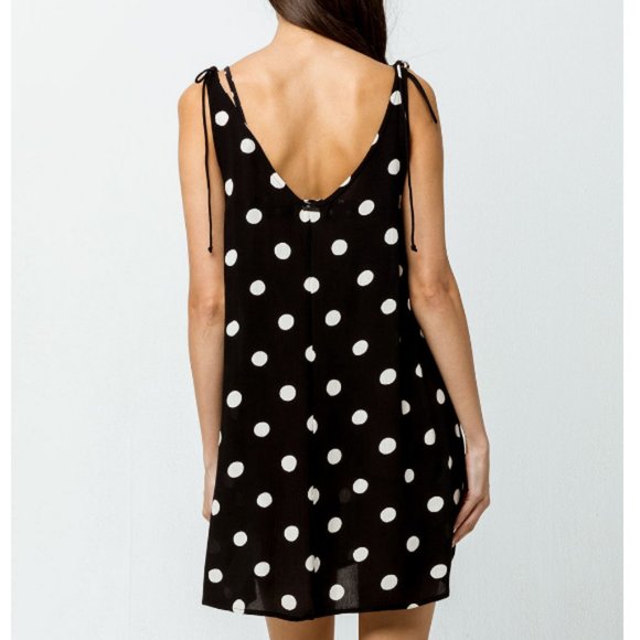 Billabong - 'High Tied' Dress - Polka Dots - Picture 2 of 4